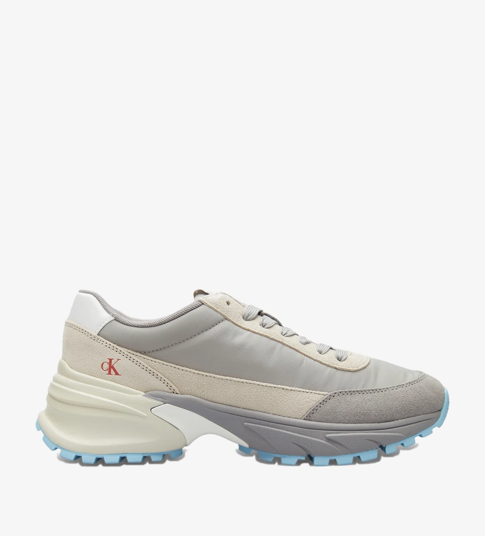 Calvin Klein Hike Runner Mg Nylon Mix Kadın Gri Sneaker