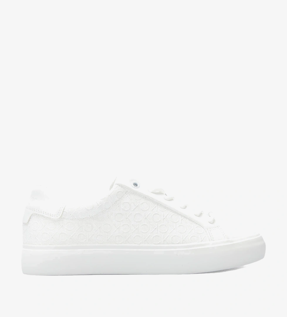 Calvin Klein Vulc Lace Up Mono Kadın Beyaz Sneaker