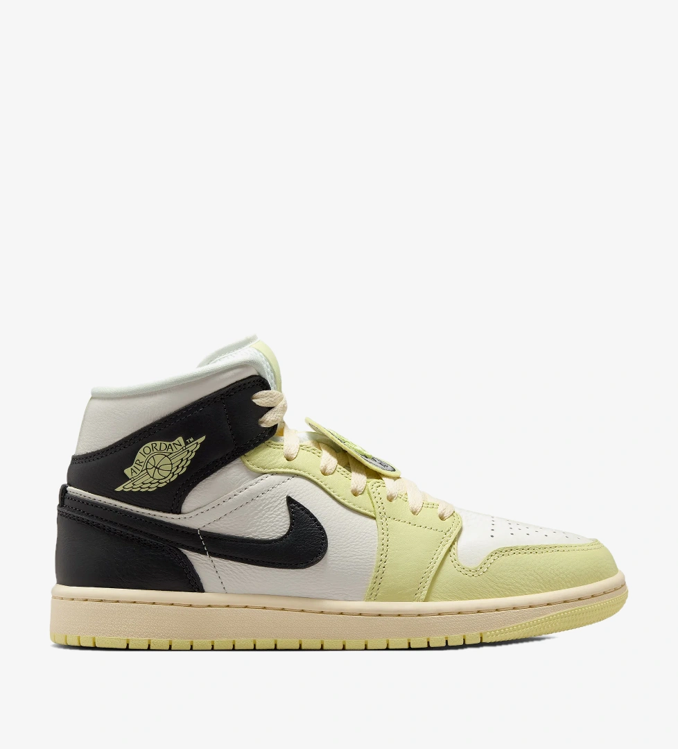 Jordan Sport Air Jordan 1 Mid SE Kadın Krem Spor Ayakkabı