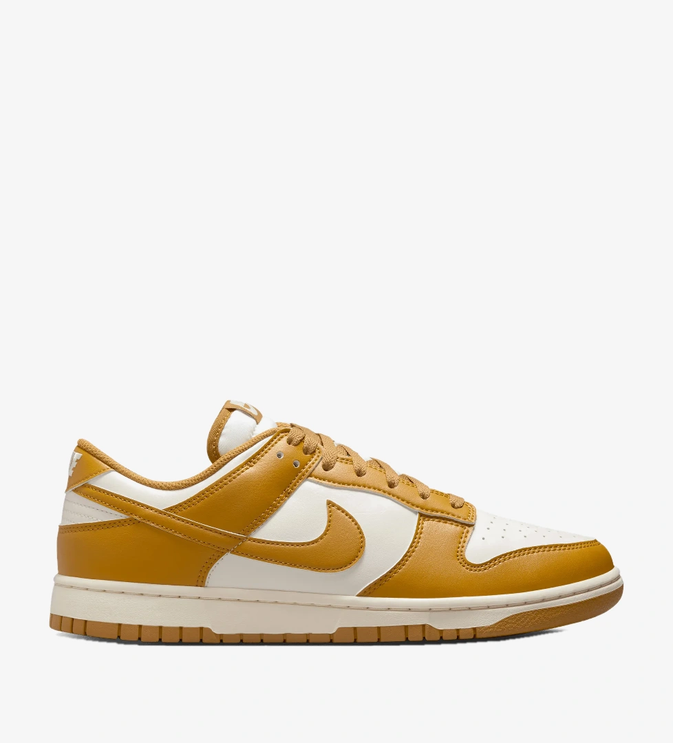 Nike Dunk Low Retro Erkek Beyaz/Sarı Sneaker