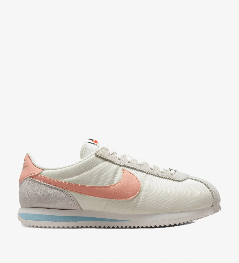 Nike Krem Nike Cortez Kadın Beyaz Sneaker