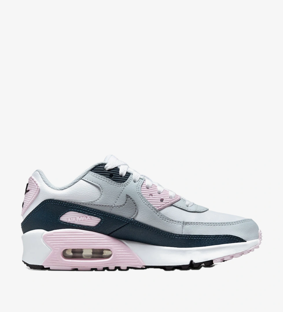 Nike Air Max 90 Genç Beyaz Spor Ayakkabı
