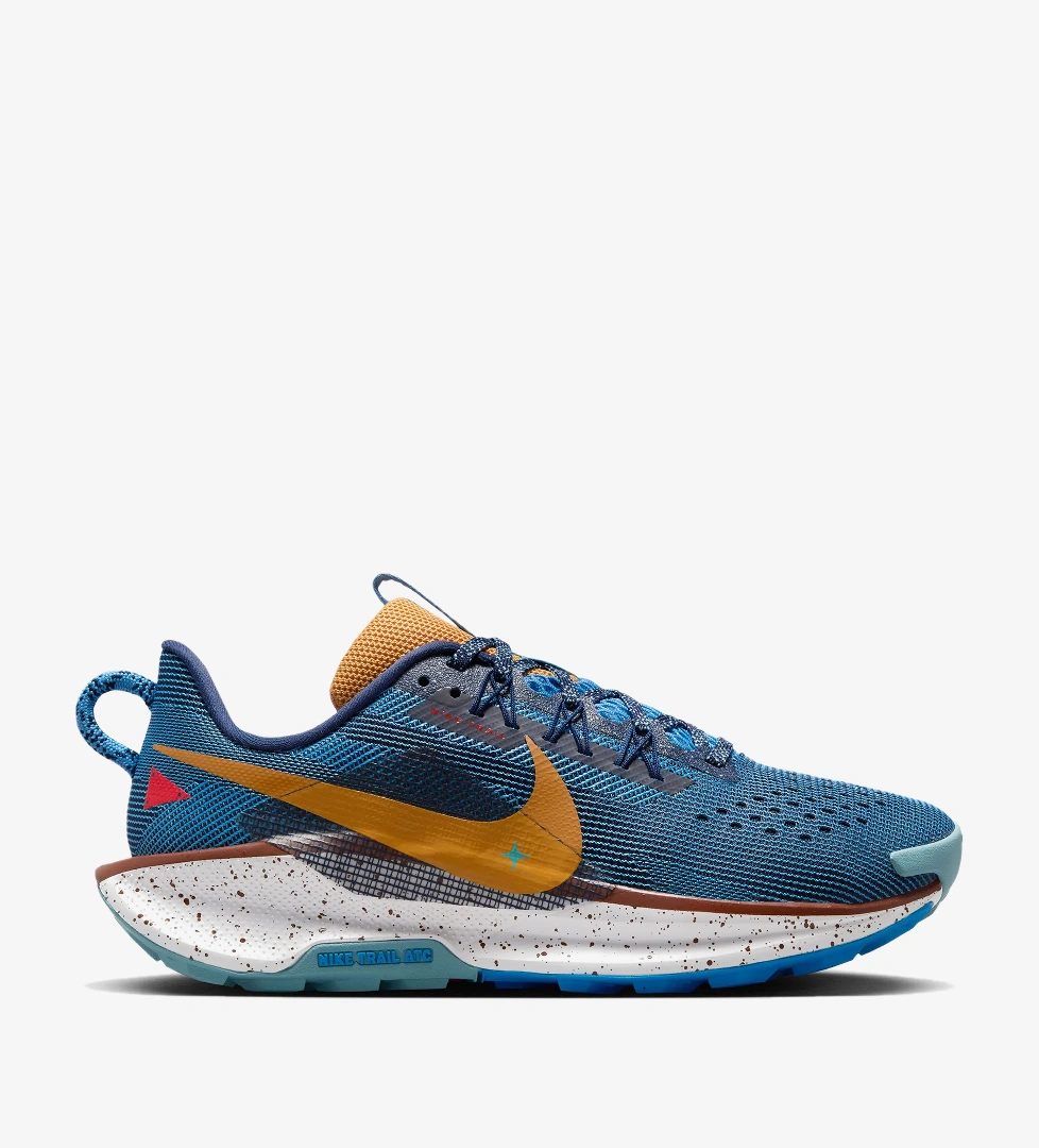 Nike Pegasus Trail 5 Kadın Mavi Koşu Ayakkabısı