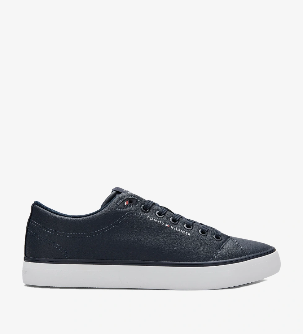 Tommy Hilfiger Hi Vulc Erkek Lacivert Sneaker