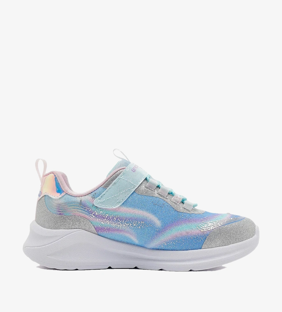 Skechers Unicorn Chaser Çocuk Gri Işıklı Spor Ayakkabı