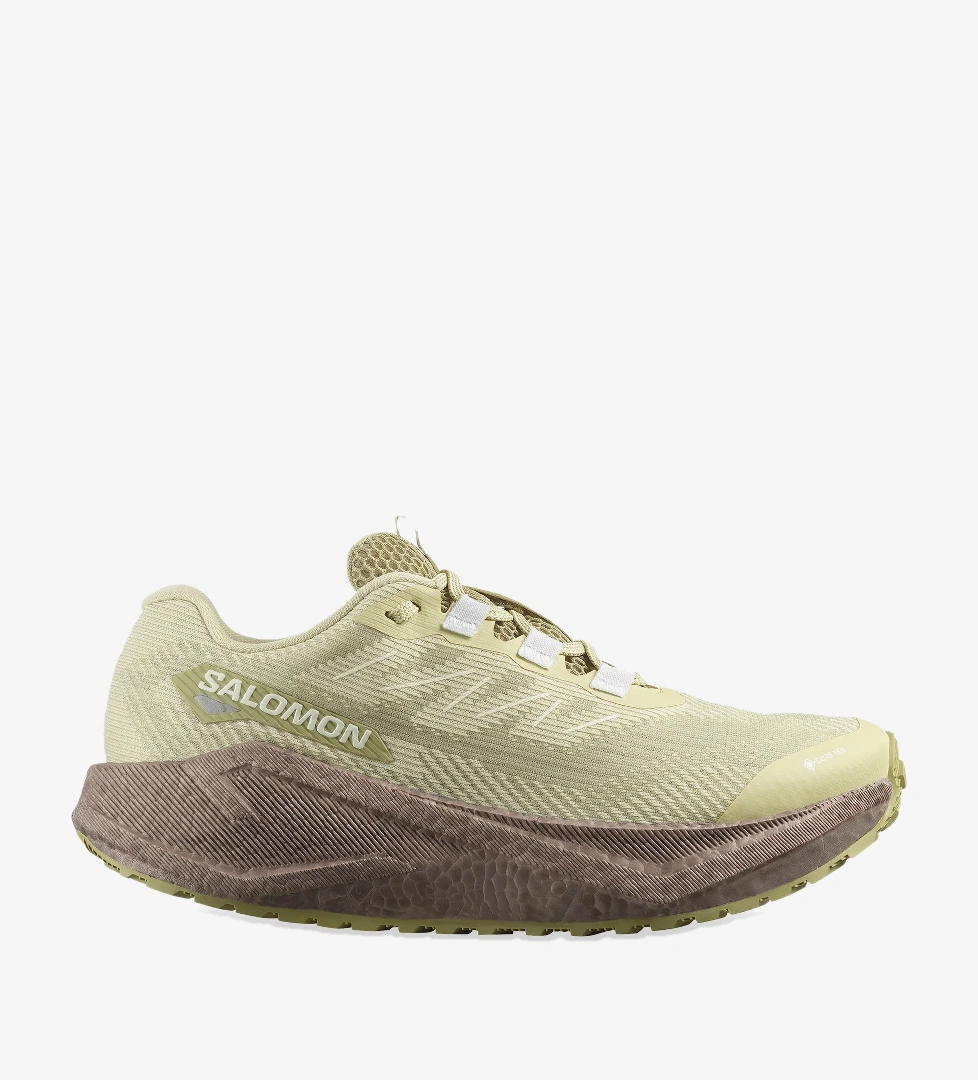Salomon Aero Blaze 3 Gravel Gore Tex Kadın Yeşil Koşu Ayakkabısı