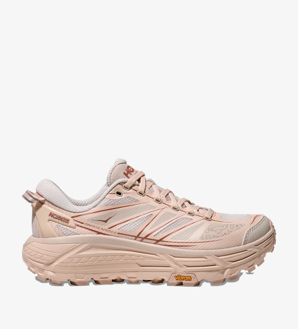 Hoka Mafate Speed 2 Kadın Pembe Spor Ayakkabı
