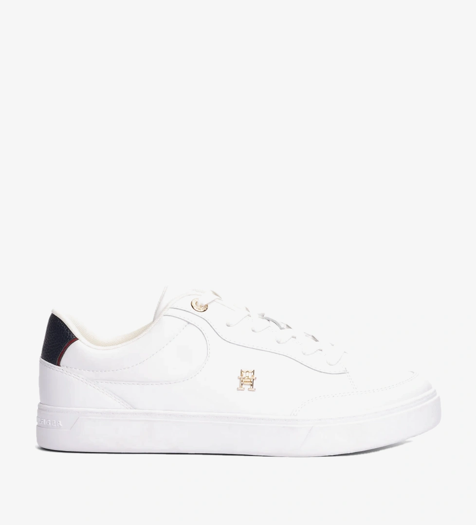 Tommy Hilfiger Essential Chic Court Rwb Kadın Beyaz Spor Ayakkabı
