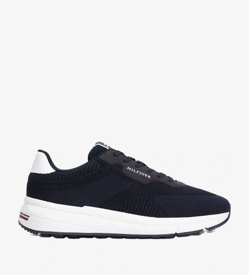 Tommy Hilfiger Lightweight Knit Rwb Erkek Lacivert Spor Ayakkabı