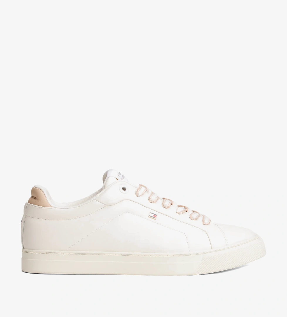 Tommy Hilfiger Icon Court Kadın Beyaz Sneaker