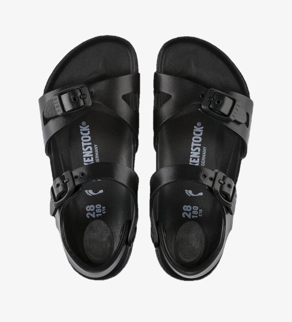 Birkenstock Rio Eva Bebek Siyah Sandalet
