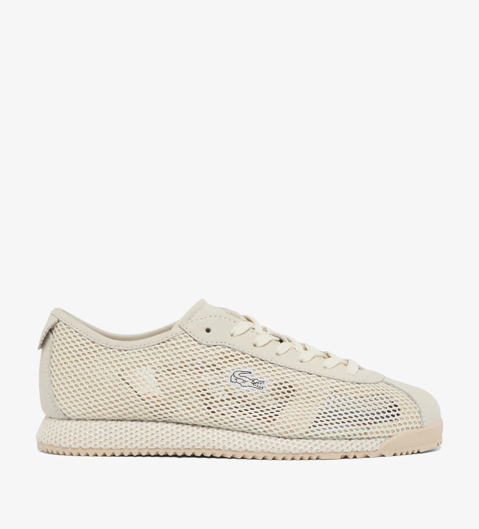 Lacoste Club-Low Erkek Krem Spor Ayakkabı
