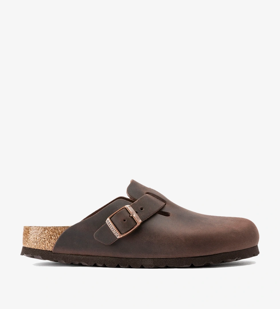 Birkenstock Boston Leoi Unisex Kahverengi Terlik