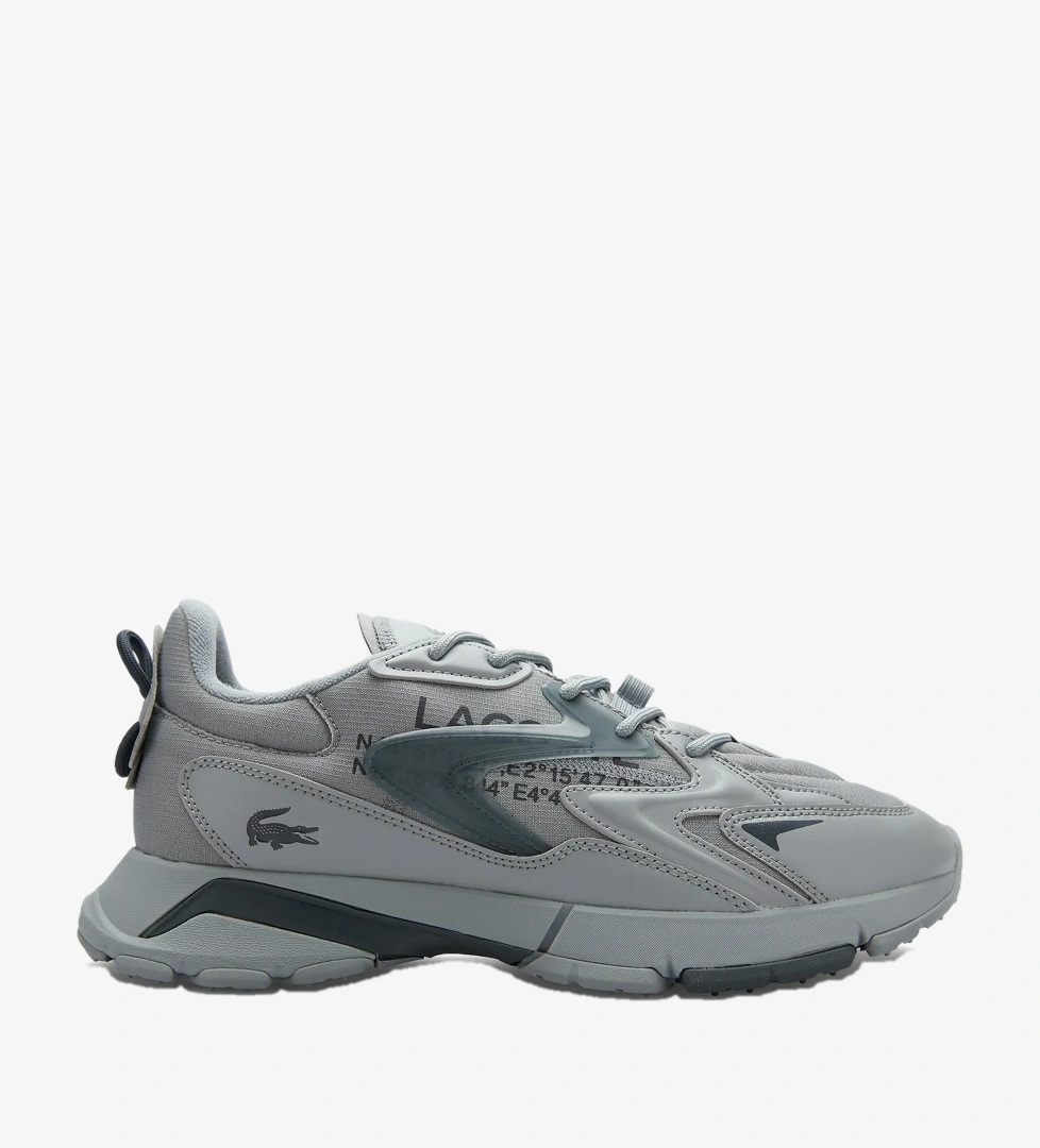 Lacoste L003 Neo Tech Erkek Gri Spor Ayakkabı