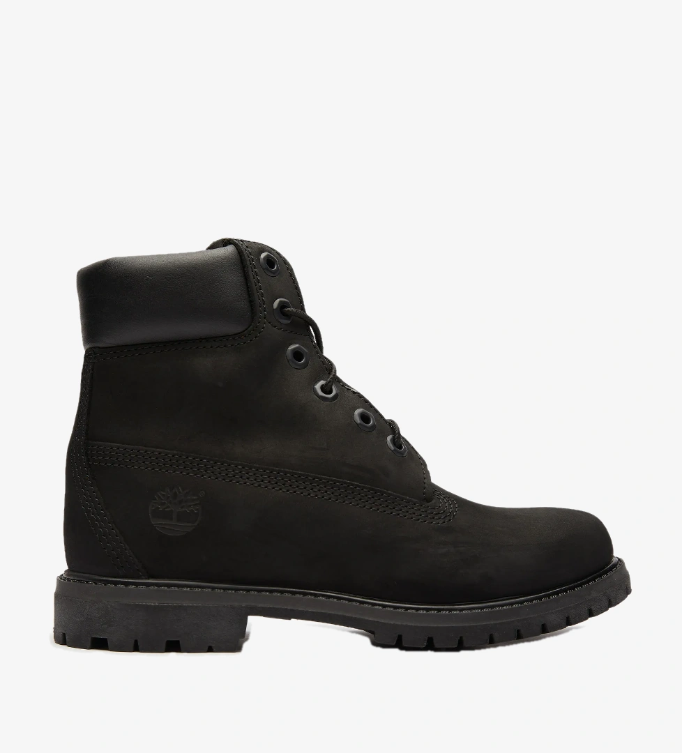 Timberland 6 Inch Lace Up Waterproof Kadın Siyah Bot