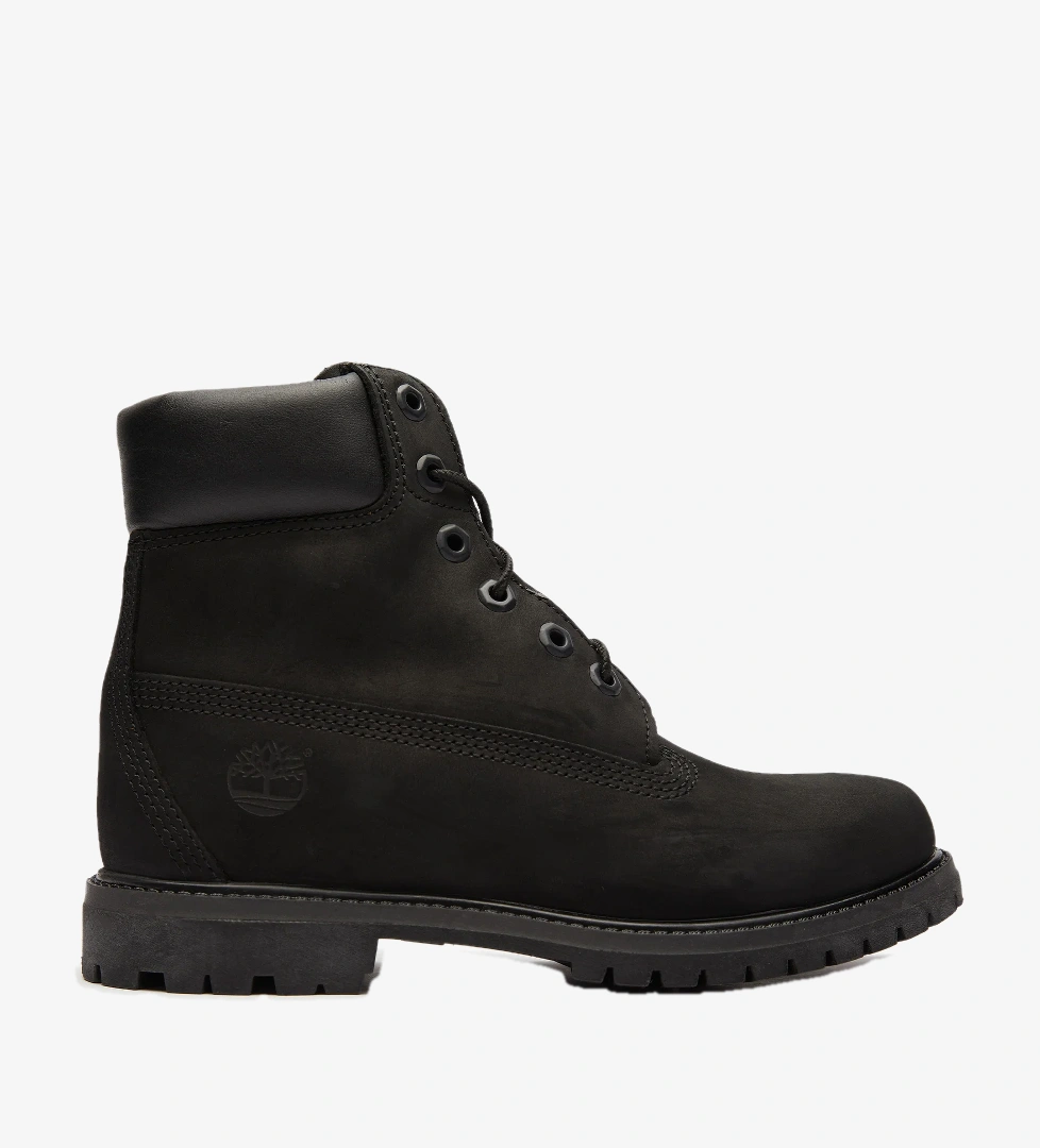Timberland Siyah Timberland 6 Inch Lace Up Waterproof