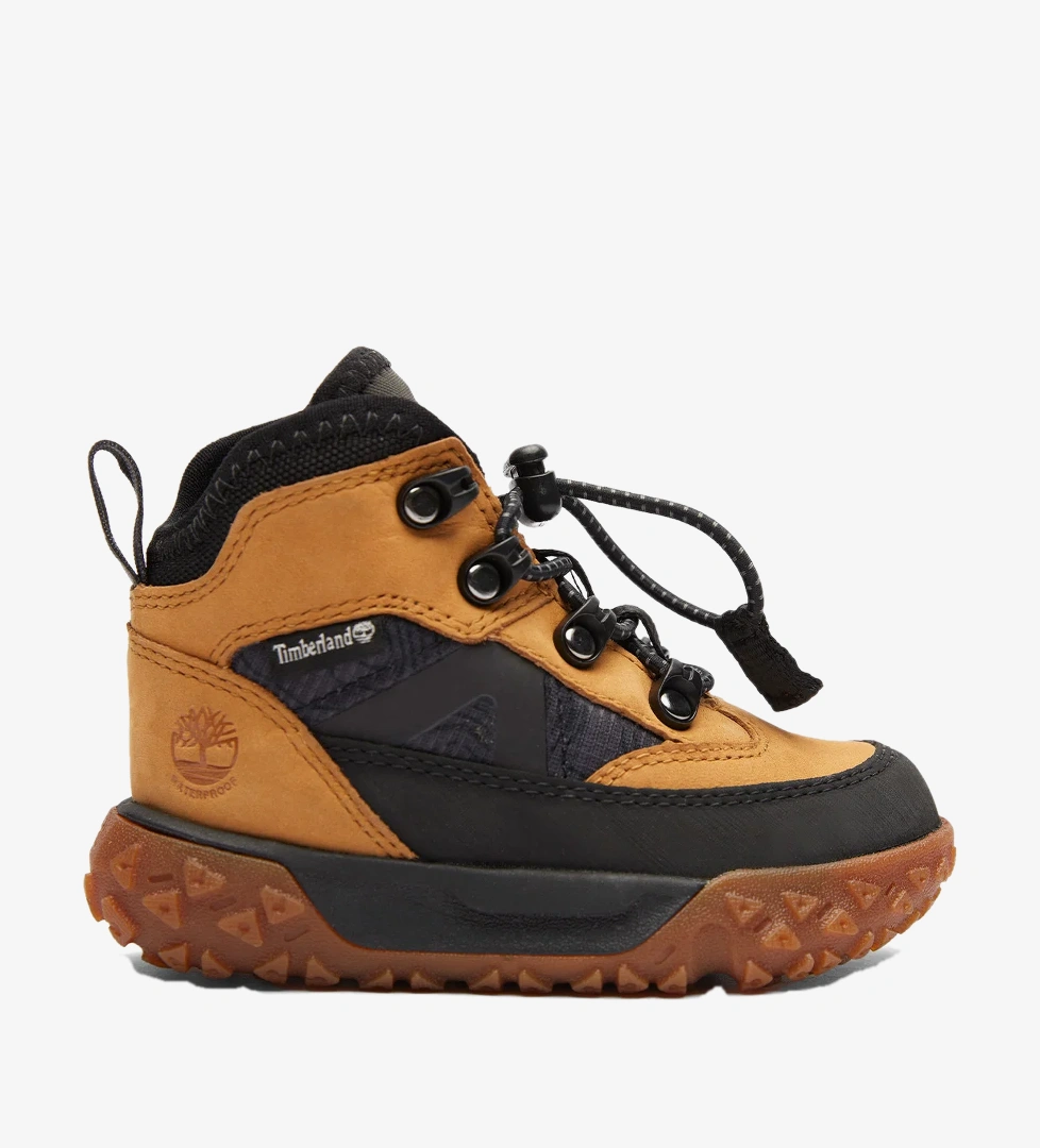 Timberland Mid Lace Up Waterproof Bebek Kahverengi Bot