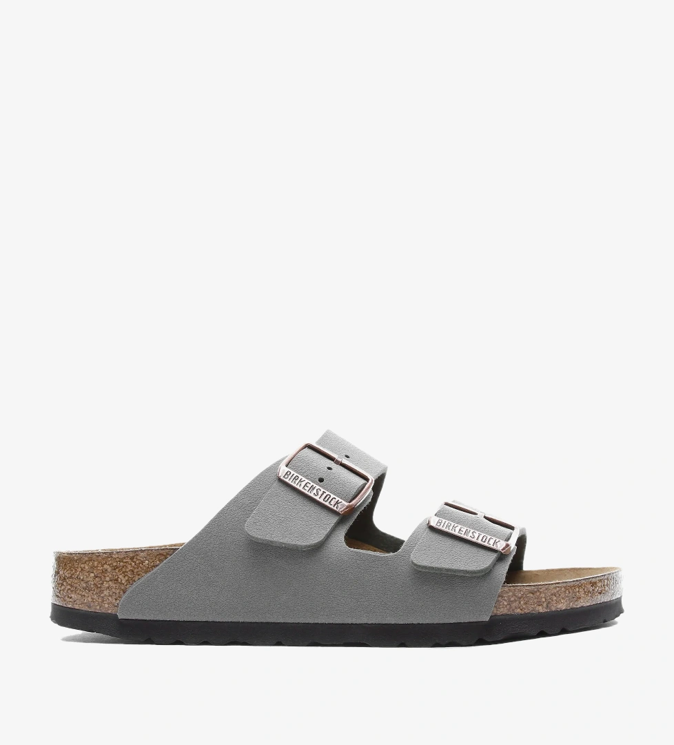 Birkenstock Arizona Bf Unisex Gri Sandalet