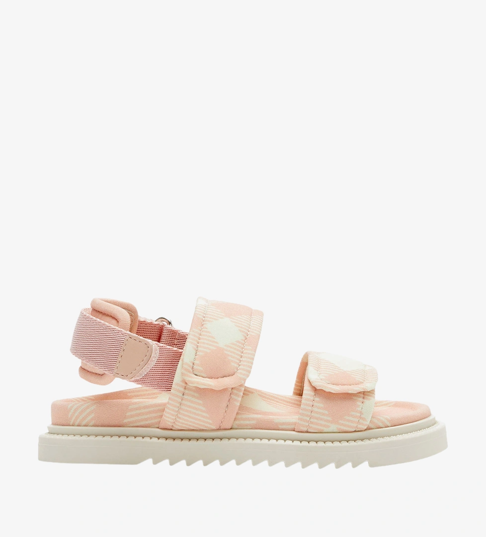 Burberry Bebek Pembe Sandalet