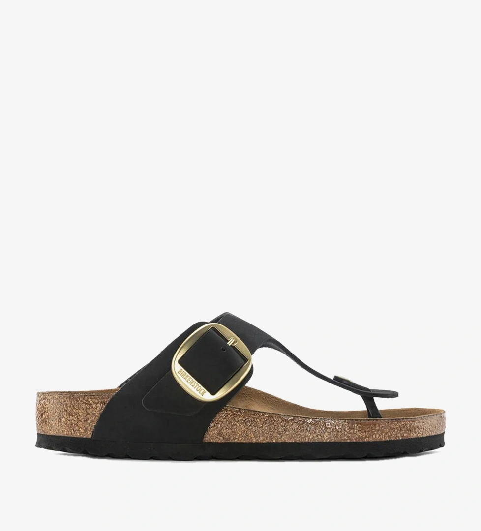 Birkenstock Gizeh Big Buckle Nu Kadın Siyah Terlik