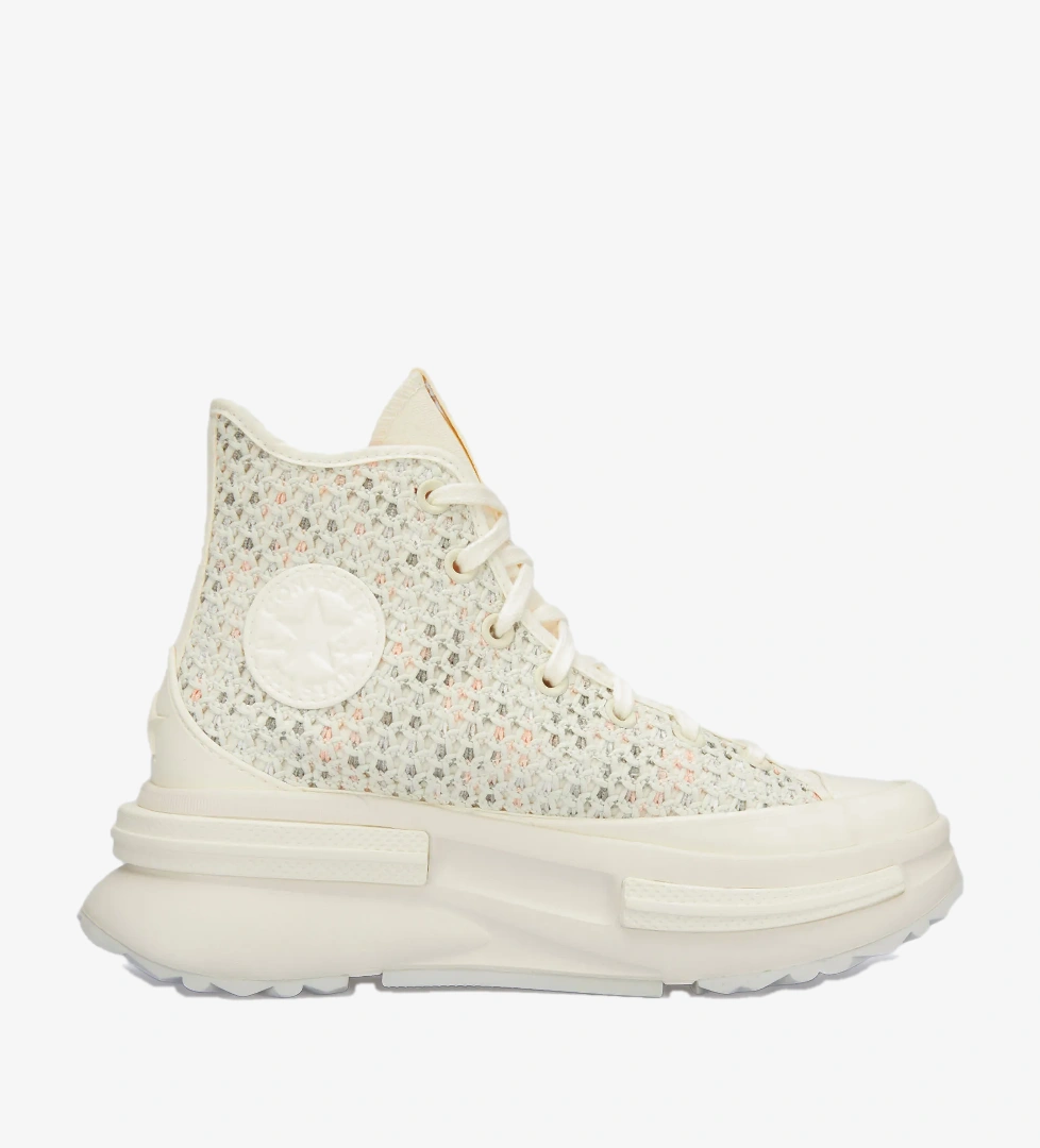Converse Run Star Legacy CX Unisex Bej Platform Deri Sneaker
