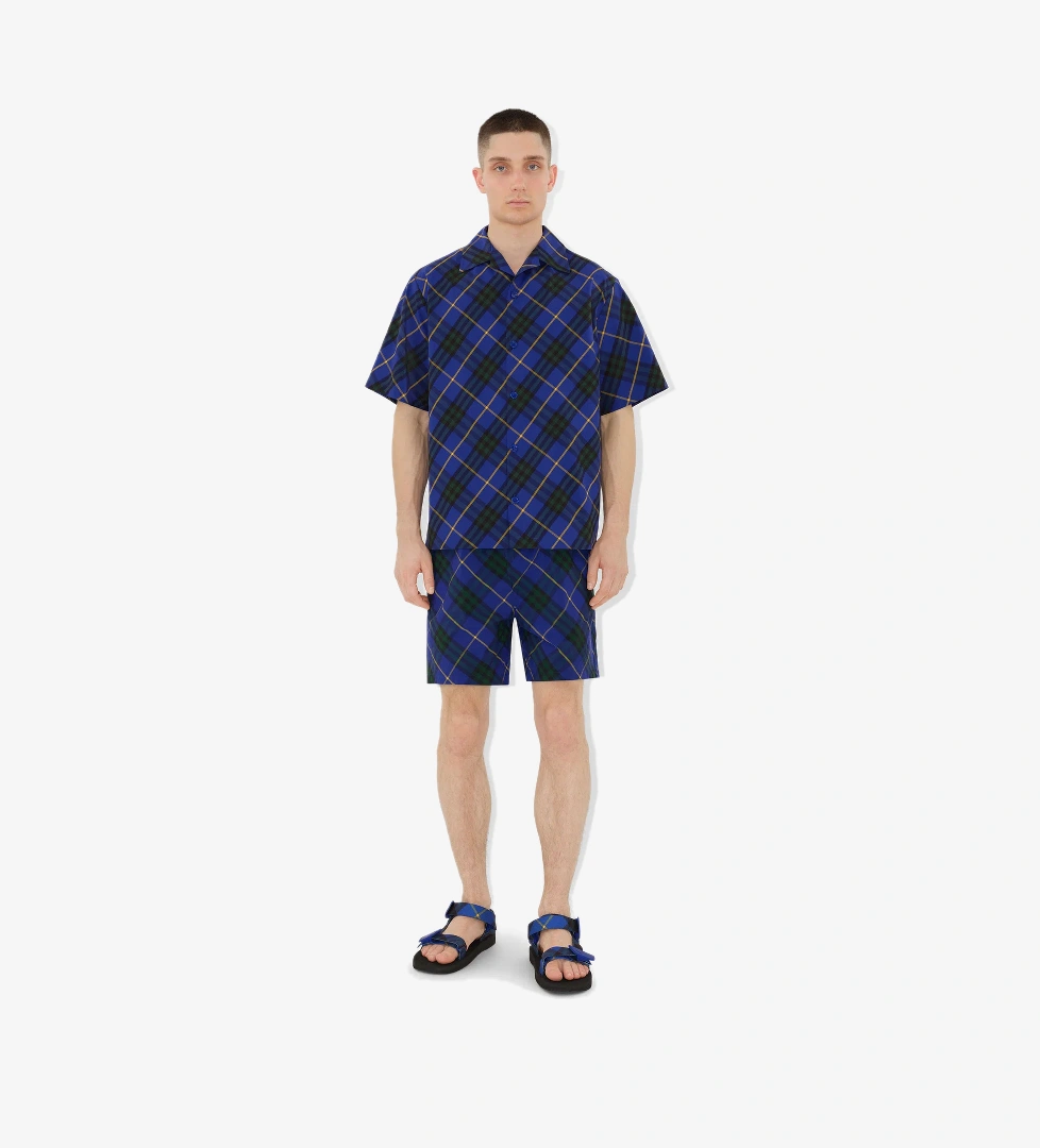 Burberry Lacivert Burberry Check