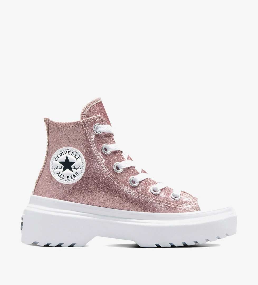 Converse Chuck Taylor All Star Lugged Lift Çocuk Pembe Platform Sneaker
