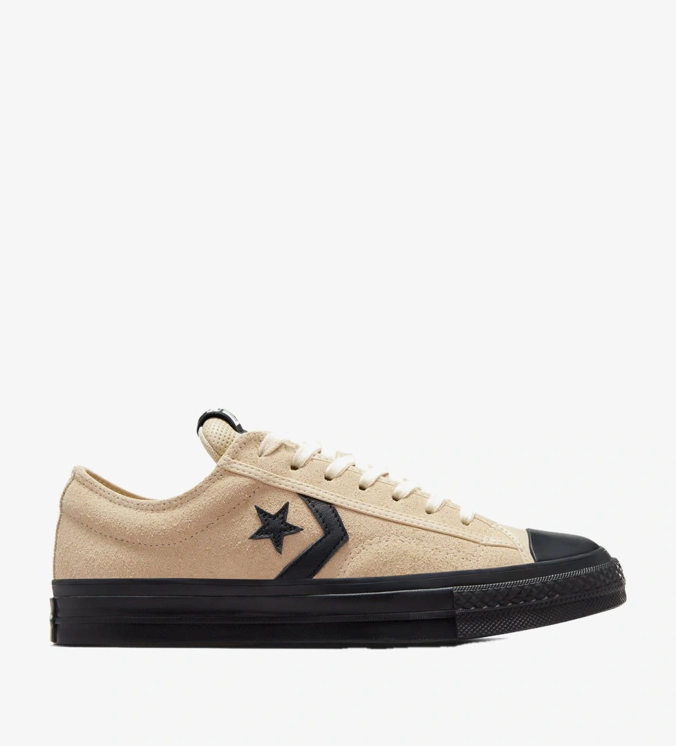 Converse Converse Star Player 76 Unisex Krem Deri Sneaker Sanal Çadır'da! Krem - 1. görsel