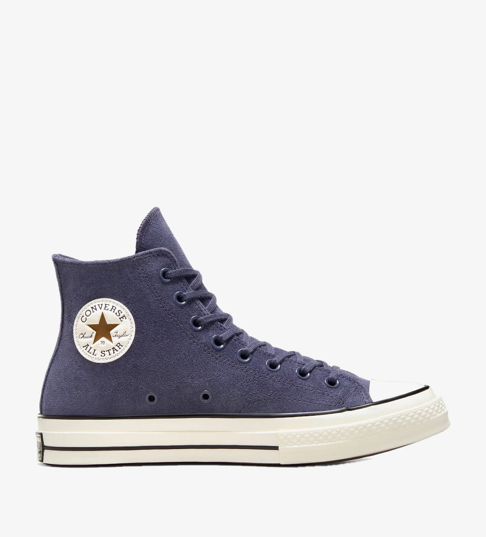 Converse Converse Siyah Chuck 70 Unisex Mor Süet Sneaker Sanal Çadır'da! Siyah - 1. görsel
