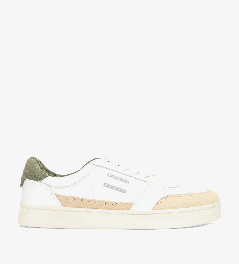 Tommy Jeans The Greenwich Mix Erkek Beyaz Sneaker