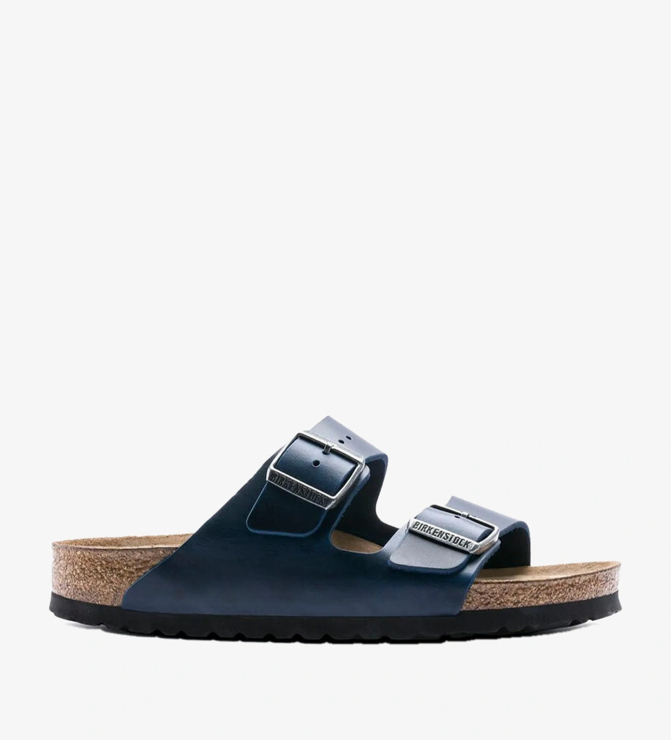 Birkenstock Arizona Sfb Leoi Erkek Mavi Terlik