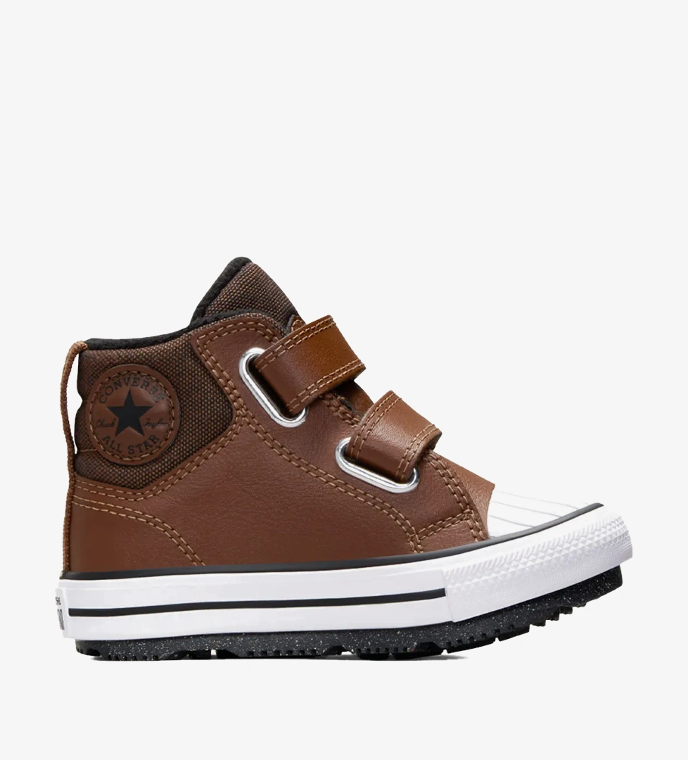 Converse Chuck Taylor All Star Berkshire Bebek Kahverengi Deri Bot