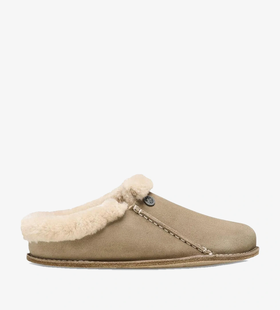 Birkenstock Zermatt Premium Kadın Bej Terlik