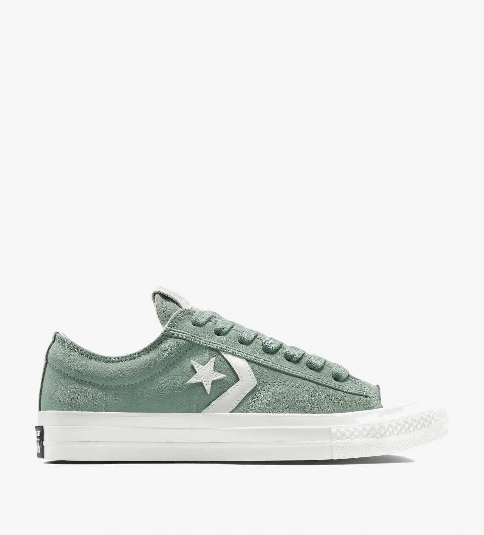 Converse Star Player 76 Suede Unisex Yeşil Sneaker