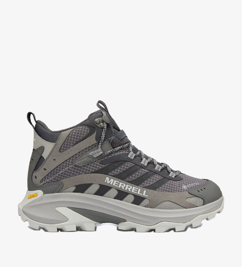 Merrell Merrell Moab Speed 2 Mid Gore-Tex Erkek Gri Bot Sanal Çadır'da! Gri - 1. görsel