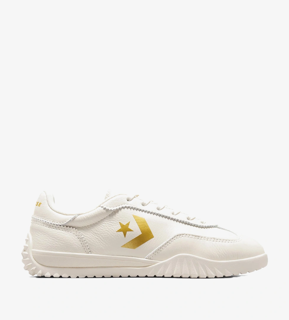 Converse Converse Run Star Trainer Unisex Krem Deri Sneaker Sanal Çadır'da! Krem - 1. görsel
