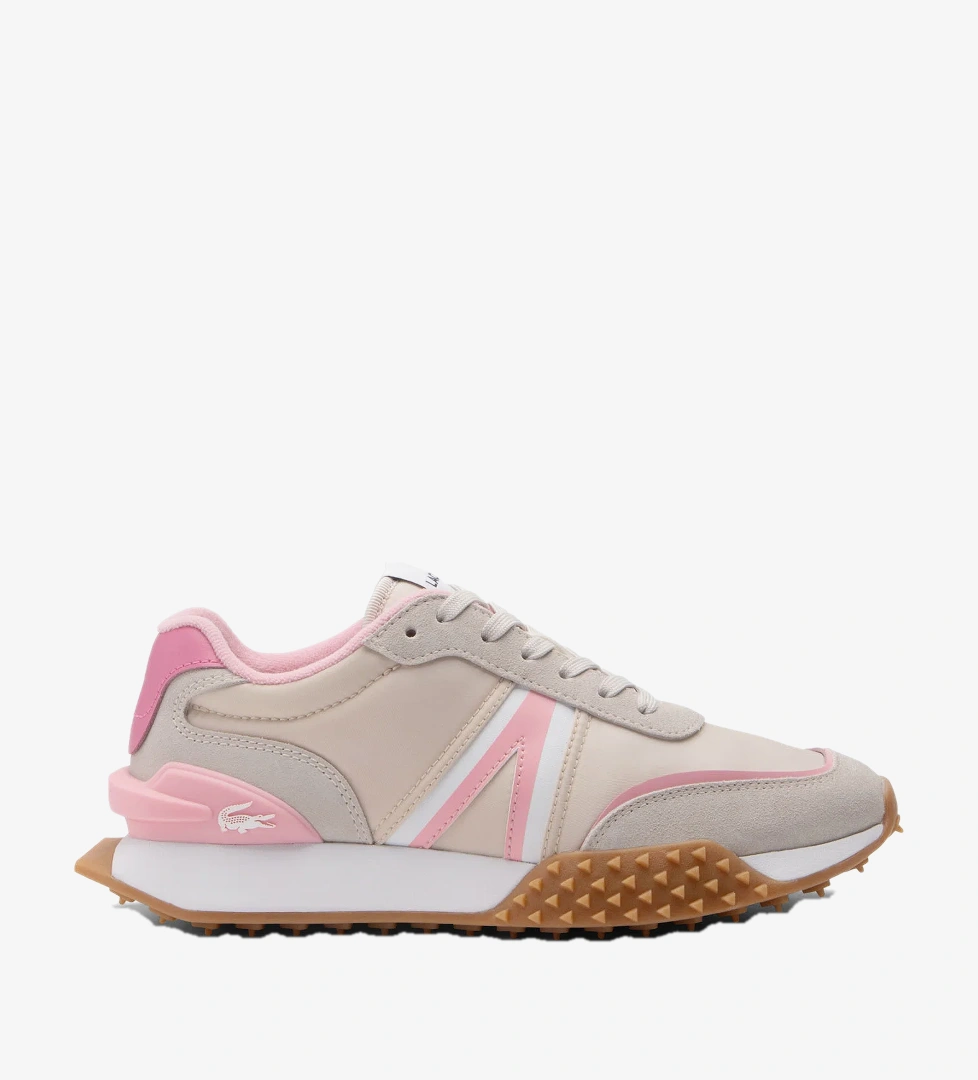 Lacoste Lacoste L-Spin Deluxe Kadın Bej Sneaker Sanal Çadır'da! Bej - 1. görsel