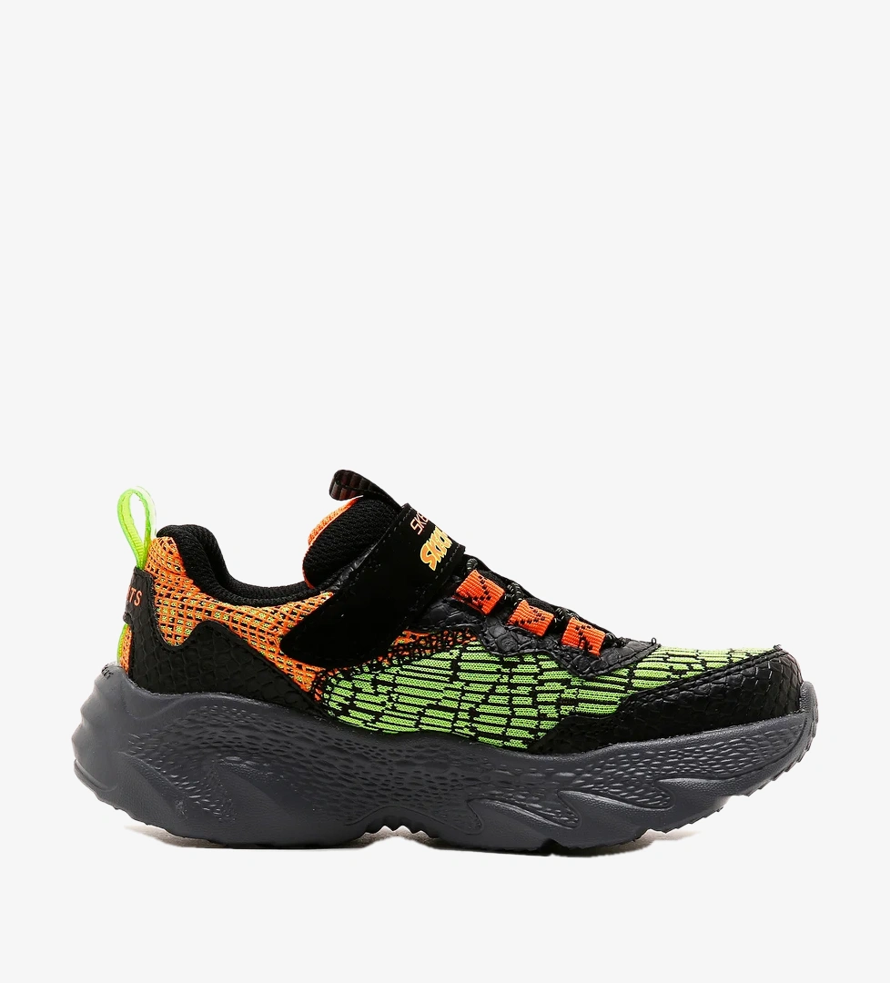 Skechers Dino Lights Çocuk Siyah Işıklı Spor Ayakkabı