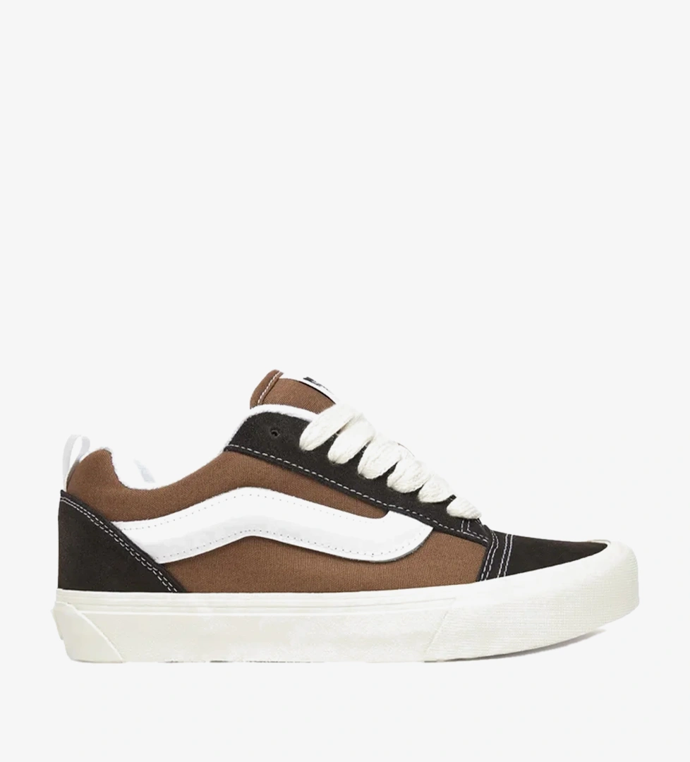 Vans Knu Skool Renk Bloklu Erkek Kahverengi Sneaker