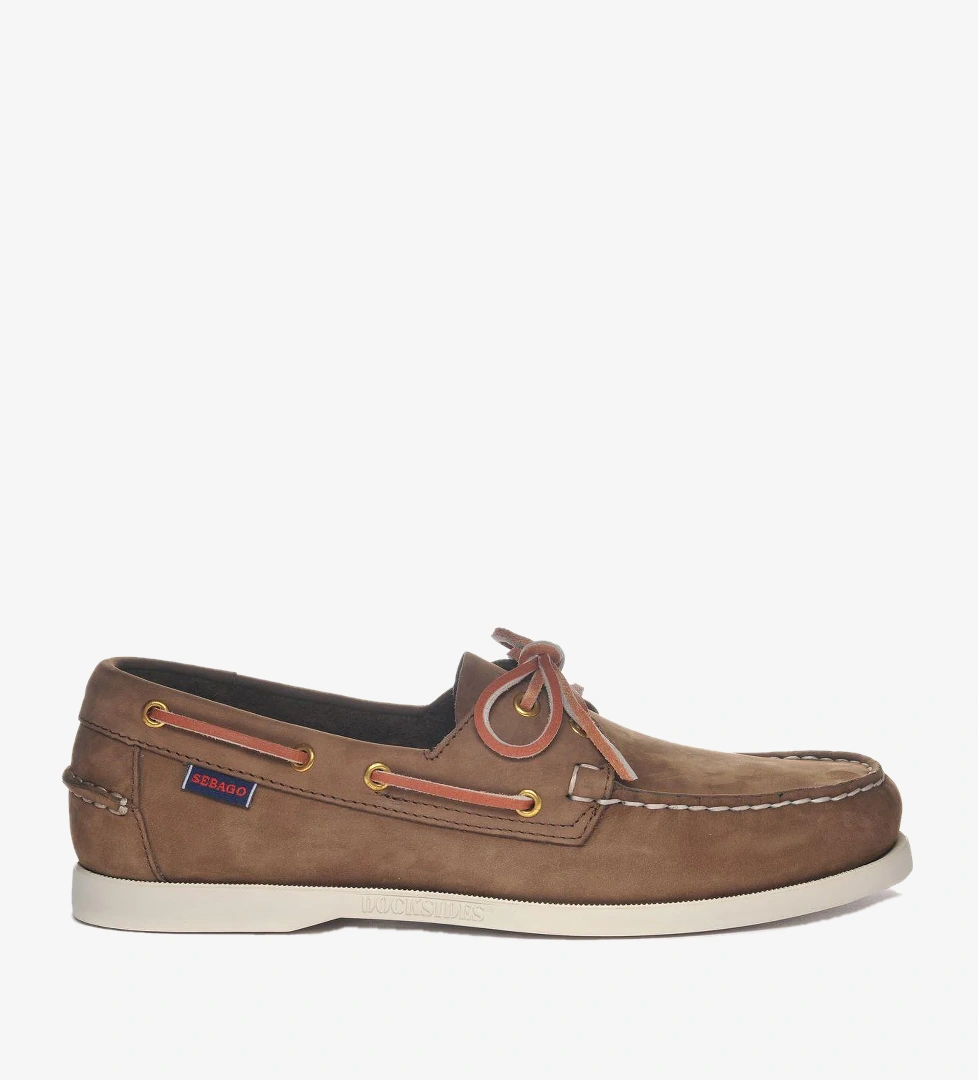 Sebago Koyu Kahverengi Sebago Docksides Portland