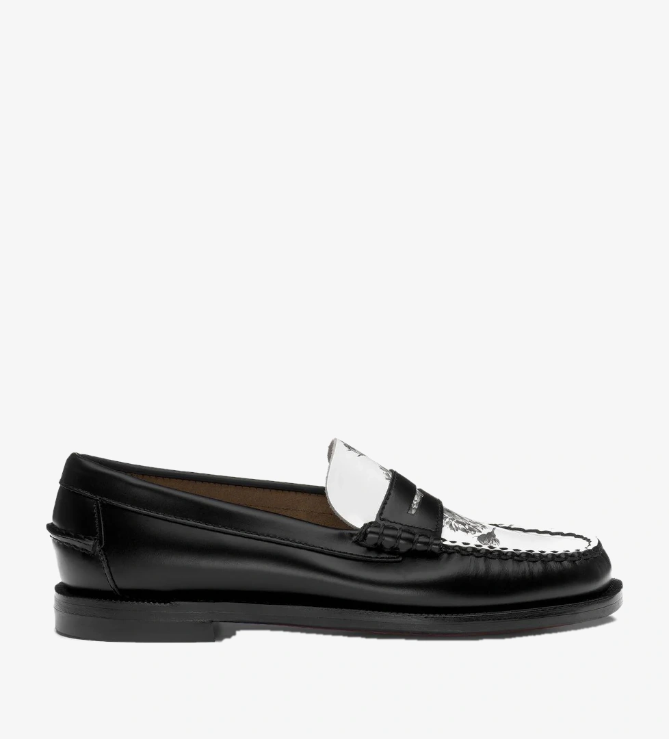 Sebago Siyah Desenli Sebago Dan