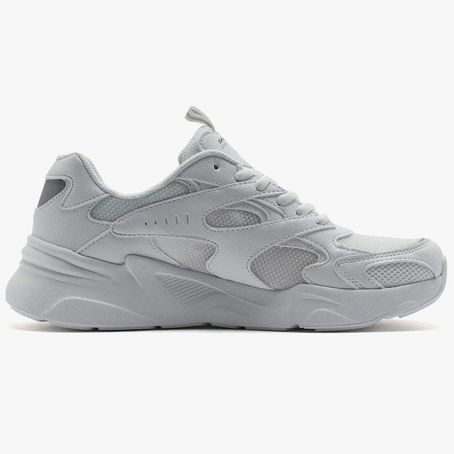 Skechers BOBS BAMINA Kadın Beyaz Spor Ayakkabı 117354-WHT