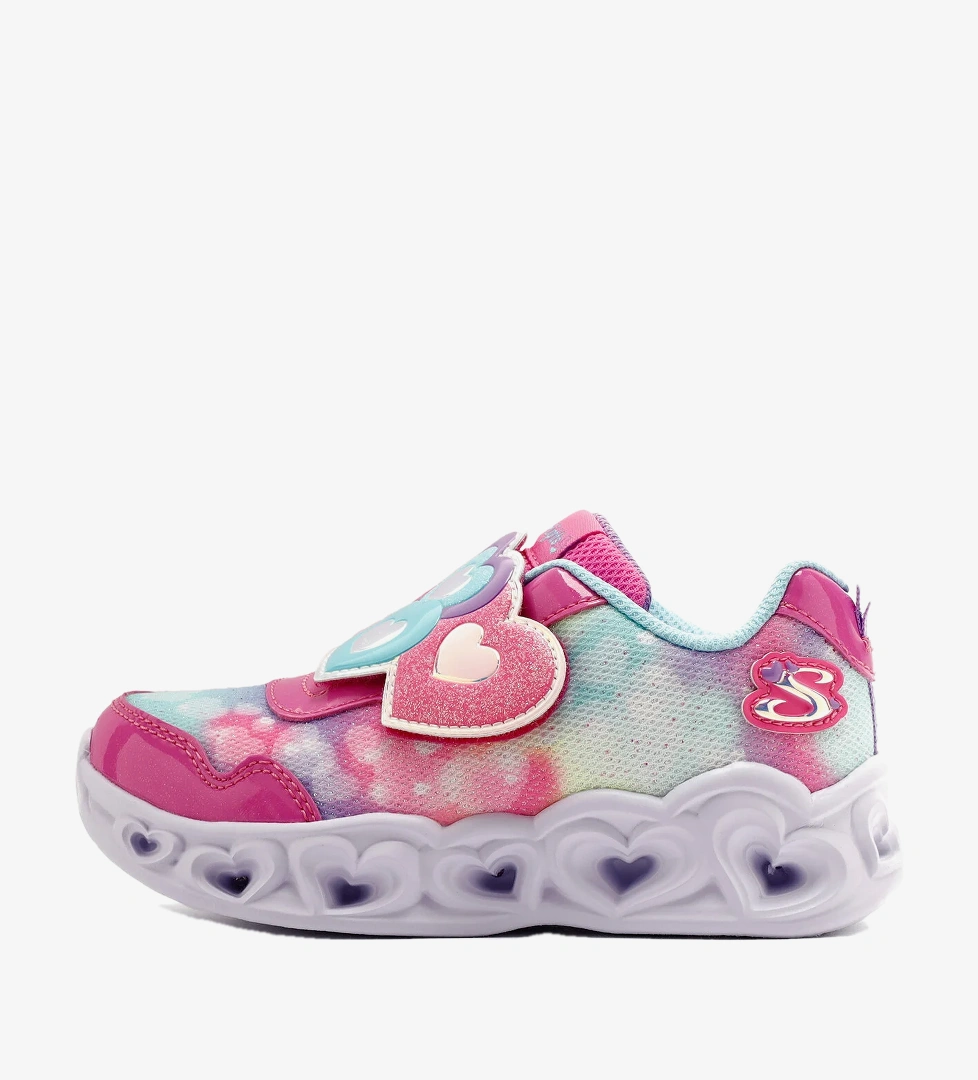 Skechers Pembe Skechers Heart Lights