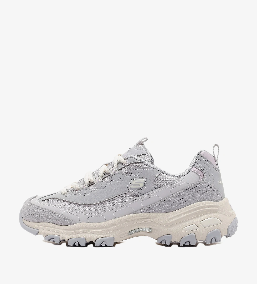 Gri Skechers D'Lites