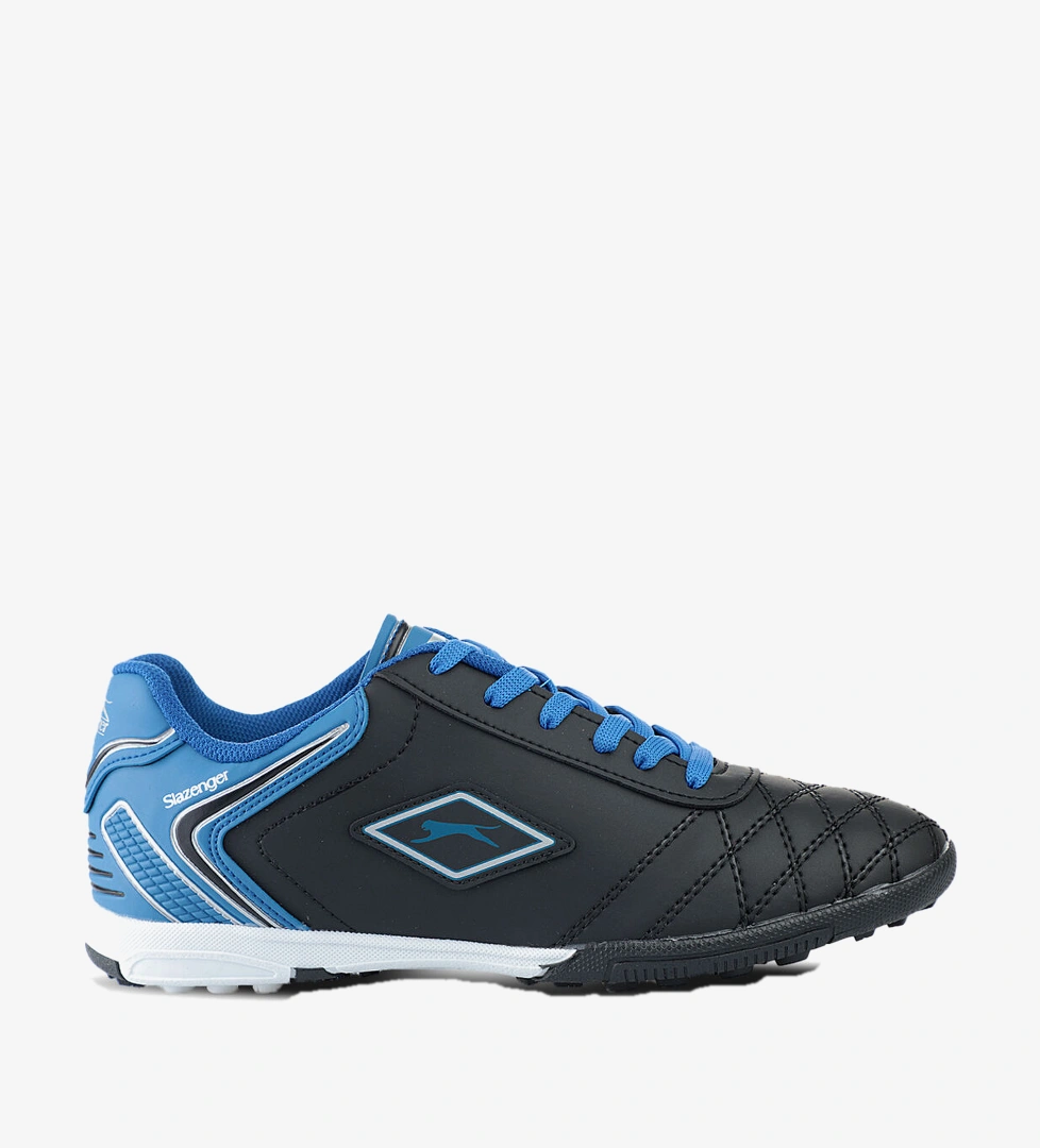 Slazenger Çocuk Halı Saha Siyah Mavi Futbol Slazenger Hugo