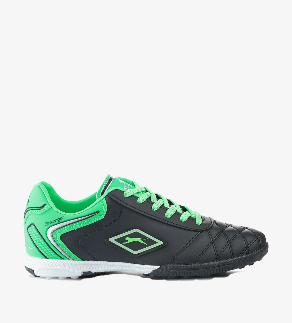 Slazenger Çocuk Halı Saha Siyah Yeşil Futbol Slazenger Hugo