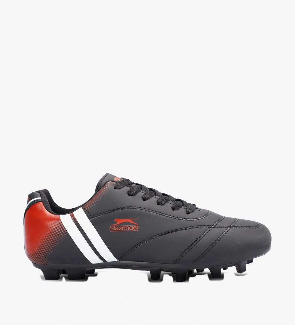 Slazenger Krampon Siyah Beyaz Kırmızı Futbol Slazenger Mark