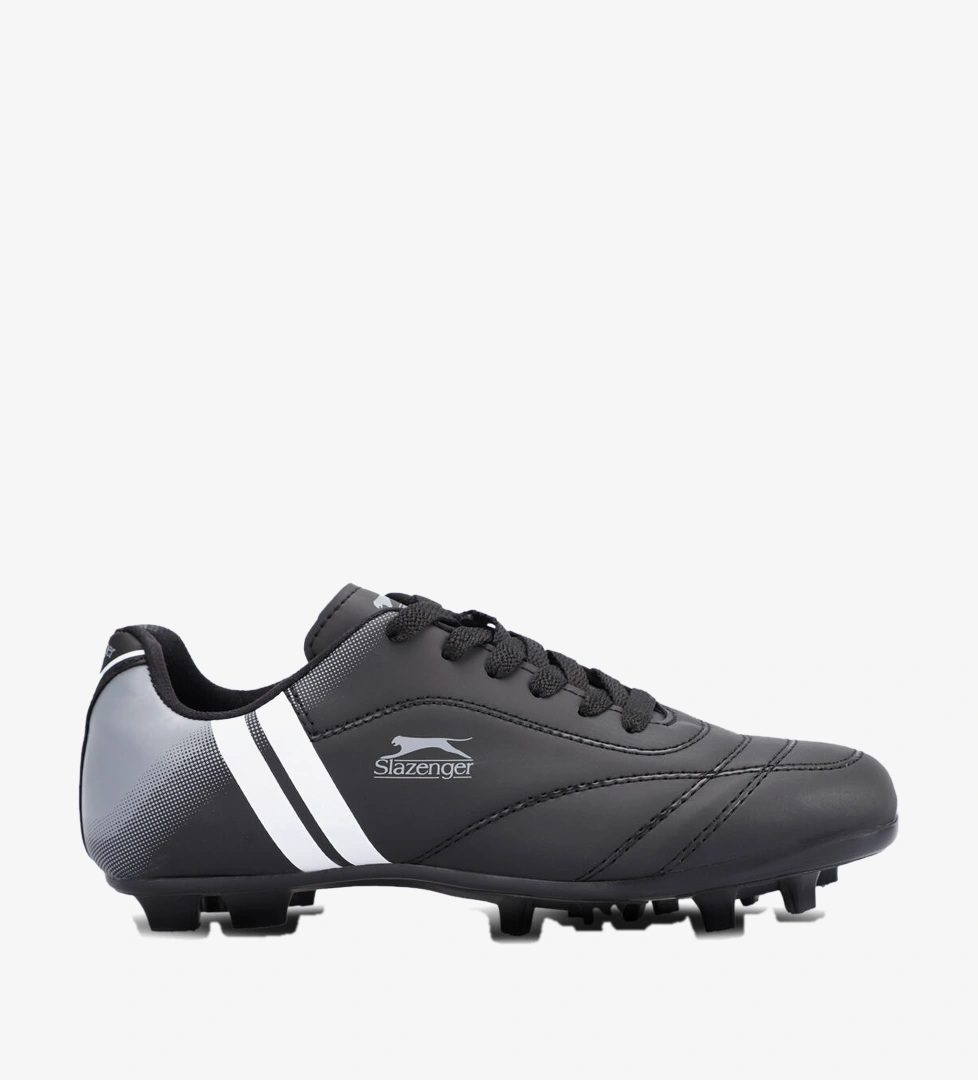 Slazenger Çocuk Krampon Siyah Beyaz Futbol Slazenger Mark