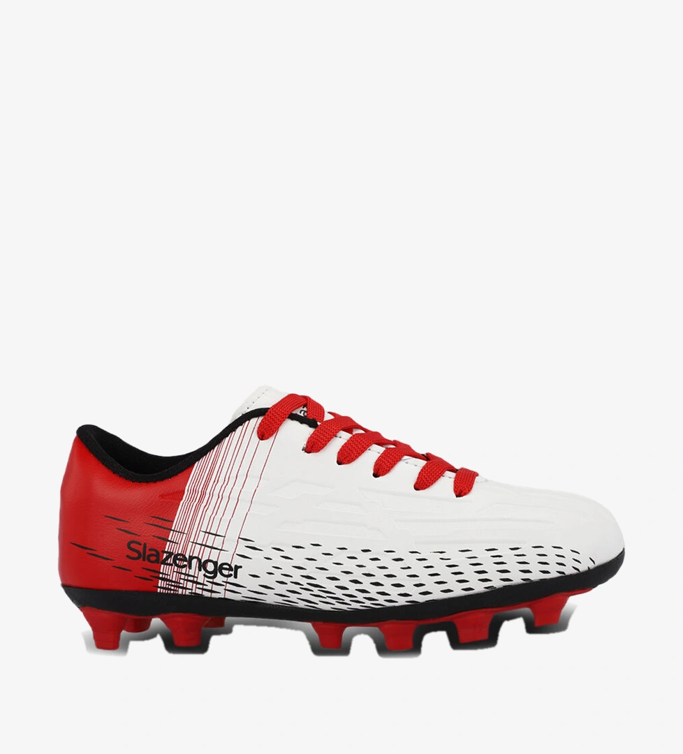 Slazenger Çocuk Krampon Beyaz Kırmızı Futbol Slazenger Score