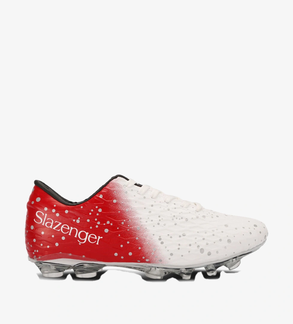Slazenger Çocuk Krampon Beyaz Kırmızı Futbol Slazenger Hania